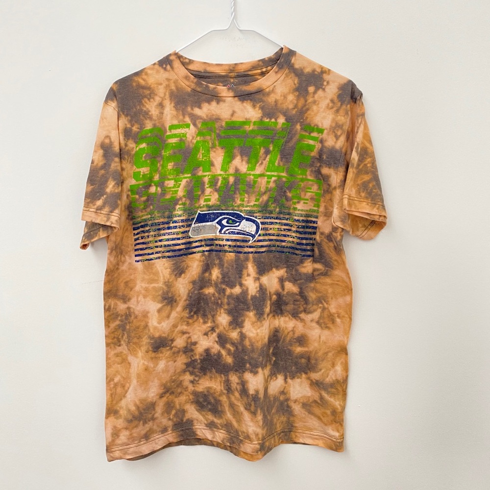 Seattle Seahawks custom dyed tshirt